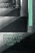 Advances in Experimental Philosophy of Law