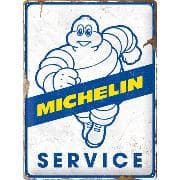 Blechschild. Michelin / Service