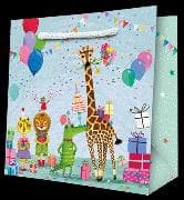 Geschenktasche klein / Tiere / blanko