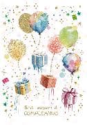 Doppelkarte / Tanti auguri di Compleanno