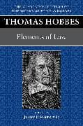 Thomas Hobbes: Elements of Law