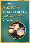 Soundkarte / Schwimmende Laternen, … gute und helle Gedanken … // A5