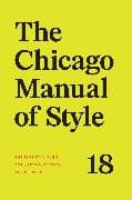 The Chicago Manual of Style, 18th Edition