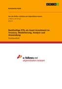 Nachhaltige ETFs als Asset Investment im Treasury. Modellierung, Analyse und Anwendung