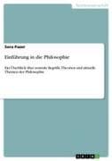 Einführung in die Philosophie