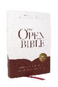 The Open Bible: Read and Discover the Bible for Yourself (NKJV, Hardcover, Red Letter, Comfort Print)