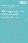 African Perspectives in International Investment Law