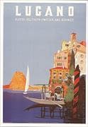 1227 Poster Lugano Nr. 1696 in Kunststoffrolle