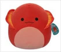 Squishmallows. Maxie Eidechse 30cm, Rot