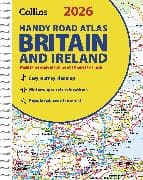 2026 Collins Handy Road Atlas Britain and Ireland
