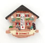 Magnet Chalet Thermometer Zermatt