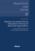 Effective Cross-Border Pension Information in the Face of Multi-Level Legal Systems