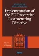Implementation of the EU Preventive Restructuring Directive