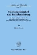 Staatsangehörigkeit und Entkolonisierung
