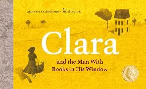 Clara and the Man With Books in his Window