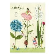 Postkarte. Alles Gute / hoch