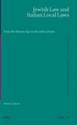 Jewish Law and Italian Local Laws