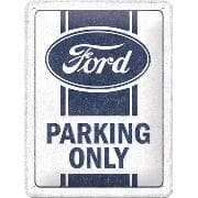 Blechschild. Ford / Parking Only