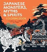 Japanese Monsters, Myths & Spirits Coloring Book