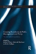 Crossing Boundaries in Public Management and Policy