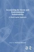 Accounting for Social and Environmental Sustainability