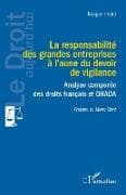 La responsabilité des grandes entreprises à l'aune du devoir de vigilance