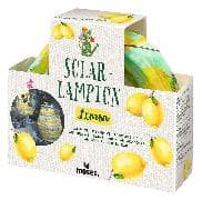 Blatt & Blüte Solar-Lampion Lemon