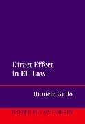 Direct Effect in EU Law