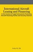 International Aircraft Leasing and Financing