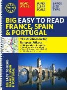 Philip's Big Easy to Read France, Spain & Portugal Road Atlas