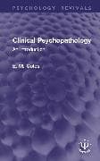Clinical Psychopathology