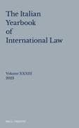 Italian Yearbook of International Law 33 (2023)