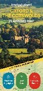 Lonely Planet Oxford & the Cotswolds Planning Map