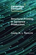 Structural Priming in Sentence Production