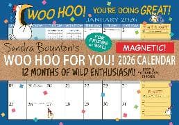 Sandra Boynton's Woo Hoo for You! 2026 Magnetic Calendar