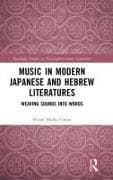 Music in Modern Japanese and Hebrew Literatures