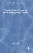 Creating Human Value as Public Management Theory