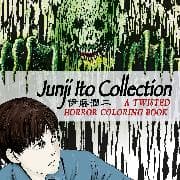 Junji Ito Collection: A Twisted Horror Coloring Book