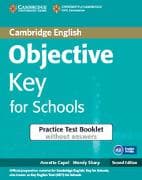 Objective Key for Schools Practice Test Booklet without Answers