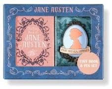 Jane Austen Tiny Book and Pin Set