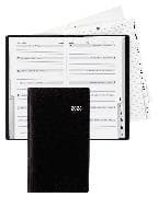 Biella Planer Bern, 8,7x15,3 cm, 1 Woche pro Seite, schwarz 2026