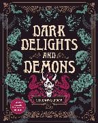 Dark Delights and Demons Coloring Book