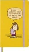 Moleskine Peanuts Patty Notizbuch limitierte Ausgabe, L/A5, liniert, fester Einband, Orange