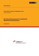 Der Informationsaustausch im Kartellrecht (Marktinformationssysteme)