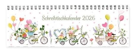Schreibtischkalender / Auf ins Glück 2026