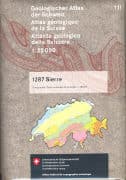 Geologischer Atlas der Schweiz 111. Sierre