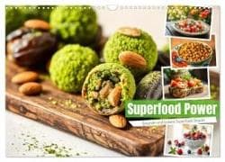 Superfood Power - Gesunde und leckere Superfood-Snacks (Wandkalender 2026 DIN A3 quer), CALVENDO Monatskalender