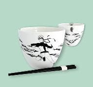 Naruto Ramen Bowl schwarz/weiß