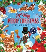 A Very Merry Christmas Sticker, Color & Activity Book