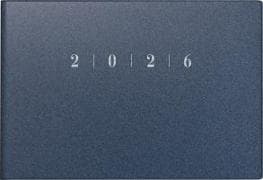 rido/idé 7017563306 | Taschenkalender Mod. Septimus 2026 | A6 quer, Kunststoff, blau